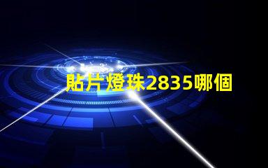 貼片燈珠2835哪個(gè)廠家的質(zhì)量更好些？